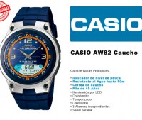 Reloj CASIO  AW82 Deportivo UNISEX